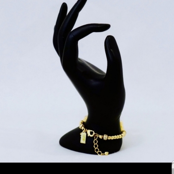 Kate Spade Gold How charming Beaded Bracelet - Picture 3 of 3